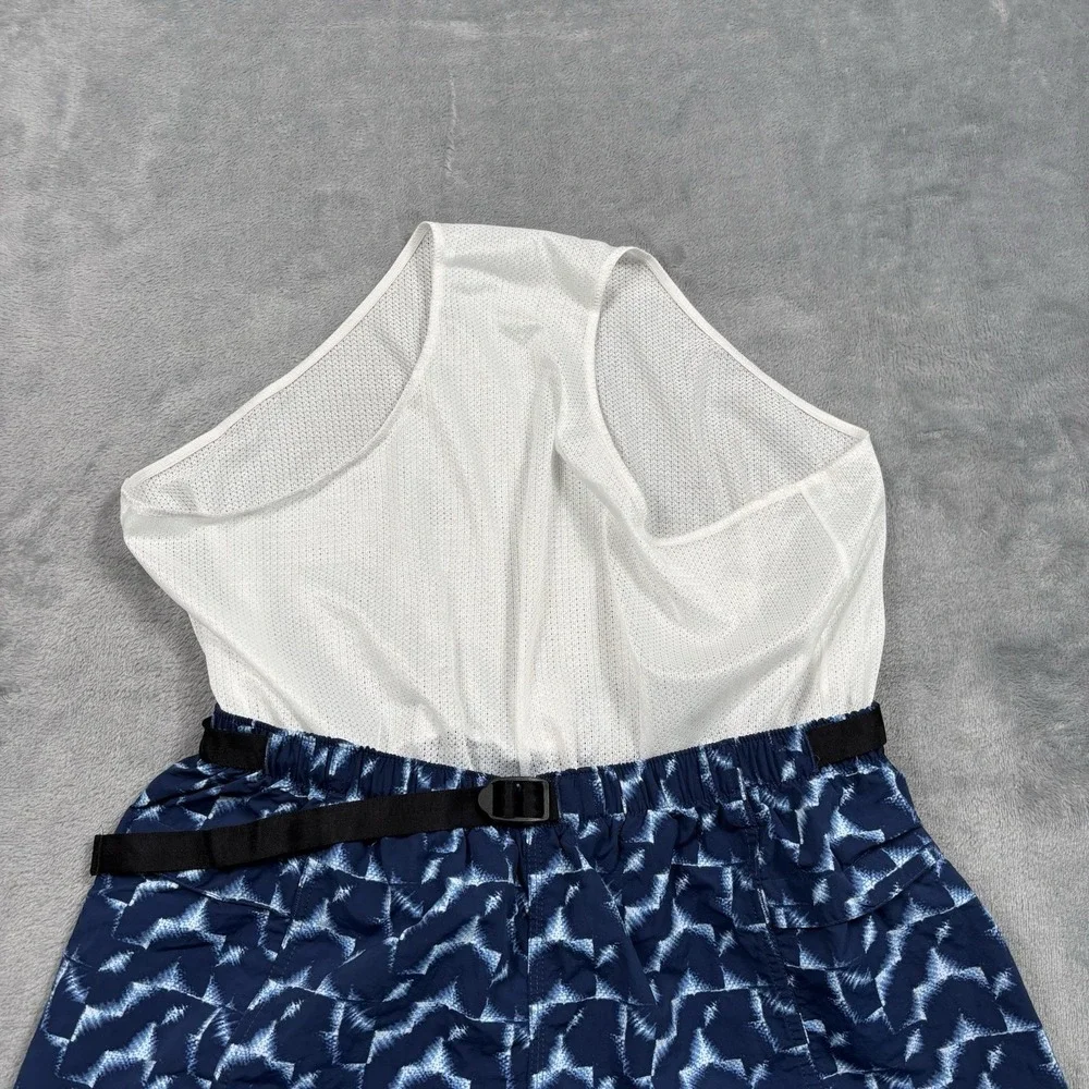 Vintage Patagonia River Shorts Men's Size Large Blue Abstract Print Swim Trunks